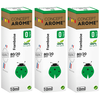 3x10ML FRAMBOISE 00MG