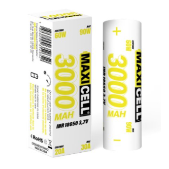 ACCU MAXICELL 18650 3000mAh 30A