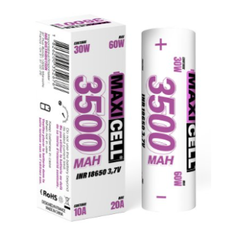 ACCU MAXICELL 18650 3500mAh 30A