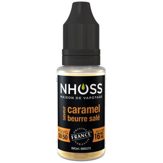 5X10ml Caramel beurre salé 16mg 50/50
