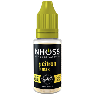 5X10ml Citron max 3mg 50/50