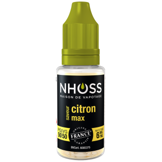 5X10ml Citron max 6mg 50/50