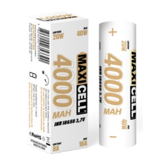 ACCU MAXICELL 18650 4000mAh 30A