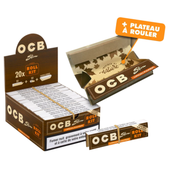 B.20 OCB VIRGIN SLIM+FILTRE+PLATEAU