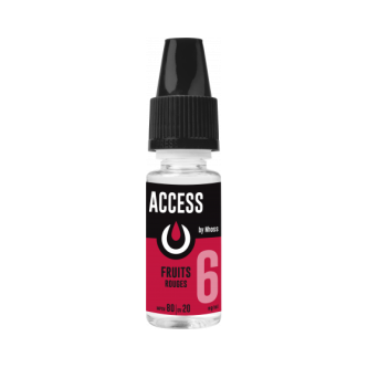3x10ML ACCESS FRUITS ROUGES 6MG