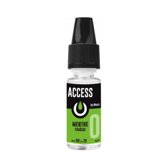 3x10ML ACCESS MENTHE FRAICHE 0MG