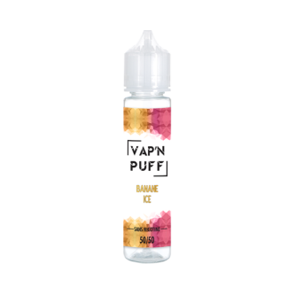 FL 50ML 50/50 VAP'N PUFF BANANE ICE 0MG