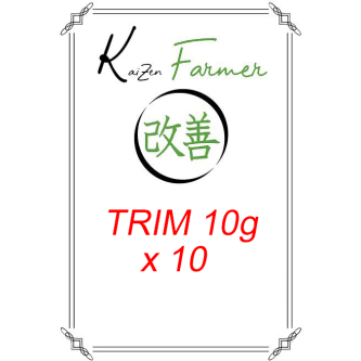 LOT DE 10 TRIM MIX 10G