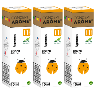 3x 10ML AGRUMES 11MG