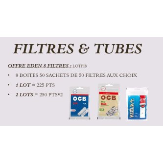 OFFRE EDEN 8 FILTRES