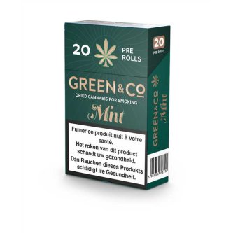 CARTOUCHE 10 PAQUETS GREEN&CO MENTHOL