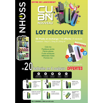 LOT DECOUVERTE CUB'N SMALL 2