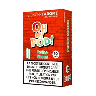 B.2 PODS FRAISE MELON 10MG