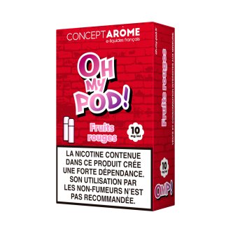 B.2 PODS FRUITS ROUGES 10MG