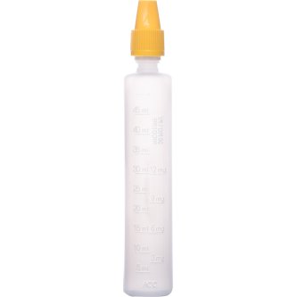 5 FLACONS VIDES 50ML - DOUBLE GRADUATION