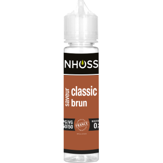 FL 50ML 50/50 NHOSS CLASSIC BRUN 0MG