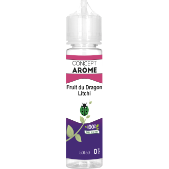 FL 50ML DRAGON LITCHI 5050 0MG