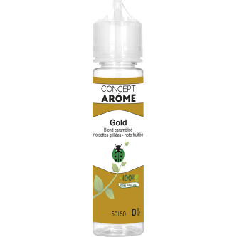 FL 50ML 50/50 GOLD 0MG