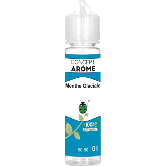 FL 50ML 50/50 MENTHE GLACIALE 0MG