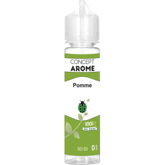 FL 50ML 50/50 POMME 0MG