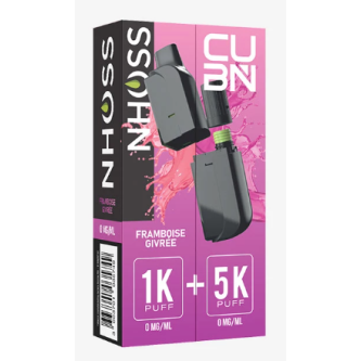 B.5 CUB'N POD 2ML + FLACON 10ML FRAMBOISE GIVREE 10MG