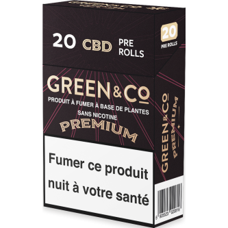 CARTOUCHE 10 PAQUETS GREEN&CO PREMIUM