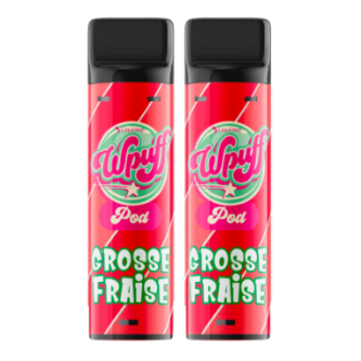 ETUIS 2 PODS V2 GROSSE FRAISE 09MG