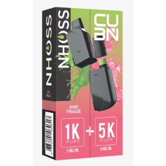 B.5 CUB'N POD 2ML + FLACON 10ML KIWI STRAWBERRY 20MG