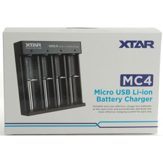 CHARGEUR D'ACCUS 18650 4 SLOT