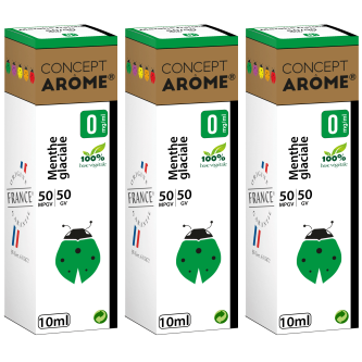 3x10ML MENTHE GLACIALE 00MG