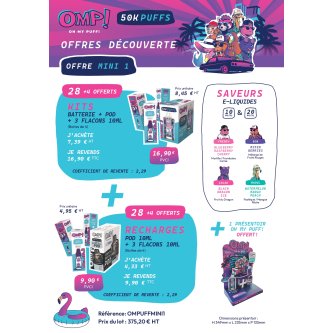 OFFRE DECOUVERTE OH MY PUFF ! MINI 1