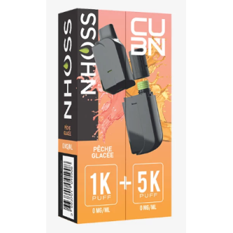 B.5 CUB'N POD 2ML + FLACON 10ML PECHE GLACEE 20MG