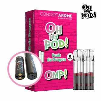 B.2 PODS RONDS FRUIT DU DRAGON 00MG