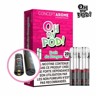 B.2 PODS RONDS FRUIT DU DRAGON 20MG