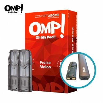 B.2 PODS PLATS FRAISE MELON 00MG