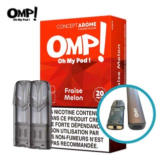 B.2 PODS PLATS FRAISE MELON 20MG