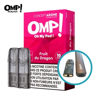 B.2 PODS PLATS FRUIT DU DRAGON 10MG