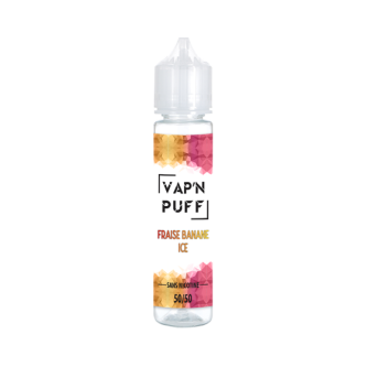 50/50 VAP'N PUFF FRAISE BANANE ICE