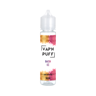 FL 50ML 50/50 VAP'N PUFF RAISIN ICE 0MG