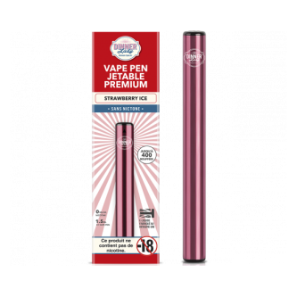 B.10 VAPE PEN STRAWBERRY ICE (0mg)