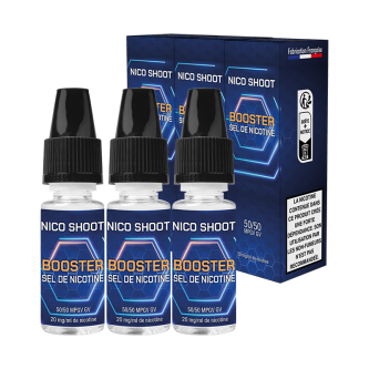 BOOSTER SEL DE NICOTINE NICOSHOOT 1x3 10ML