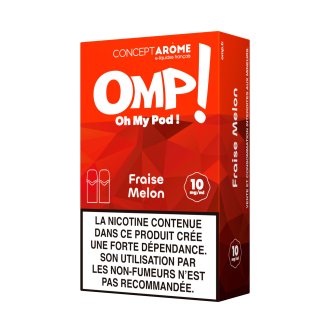 B.2 PODS FRAISE MELON 10MG