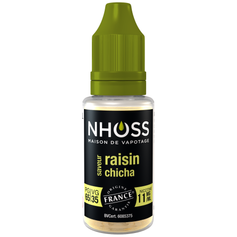 5X10ml Raisin Chicha 11mg