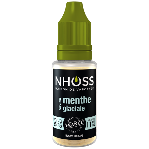 5X10ml menthe glaciale 11mg