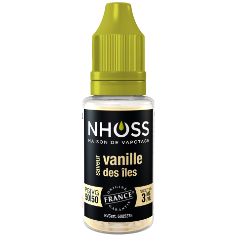 5X10ml Vanille des iles 3mg