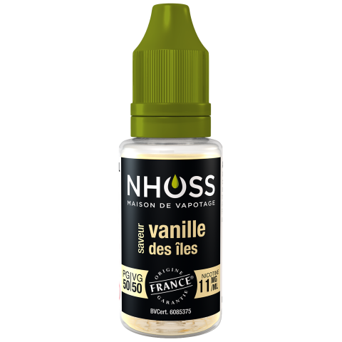5X10ml Vanille des iles 11mg