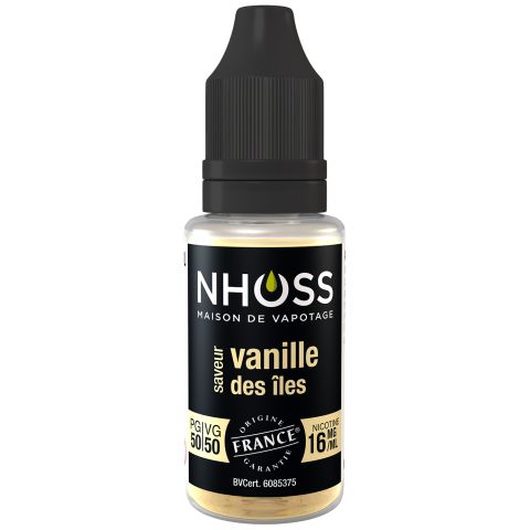 5X10ml Vanille des iles 16mg