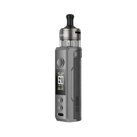 DRAG S2 GREY METAL - DRAG S2 - VOOPOO - E-CIGARETTES - Maison de Vapotage